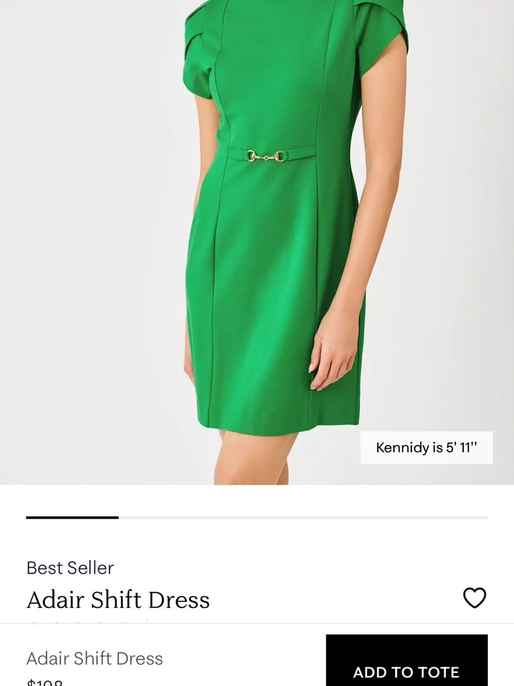 Lilly Pulitzer Adair Shift Dress - Green